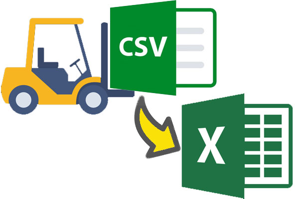 csv to excel